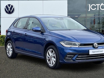 2021 VOLKSWAGEN Polo 1.0 TSI Style Hatchback 5dr Petrol Manual Euro 6 (s/s) (95 ps)