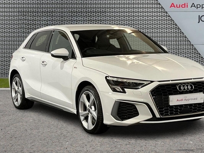 2022 AUDI A3 1.4 TFSIe 40 S line Sportback 5dr Petrol Plug-in Hybrid S Tronic Euro 6 (s/s) 13kWh (204 ps)