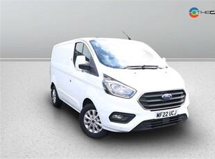 Used Ford Transit Custom 2.0 EcoBlue 130ps Low Roof Limited Van in Bury