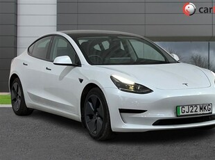 Used Tesla Model 3 STANDARD RANGE PLUS 4d 302 BHP Heated Front/Rear Seats, Park Assist Camera, Adaptive Cruise Control, in