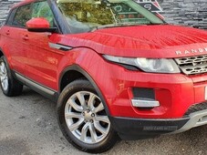 Used 2014 Land Rover Range Rover Evoque 2.2 SD4 PURE TECH 190 BHP FULL HEATED LEATHER, PARKING AID in Castlederg