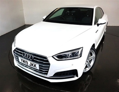 Used Audi A5 3.0 TDI QUATTRO S LINE 2d AUTO-2 FORMER KEEPERS-HEATED HALF LEATHER-BLUETOOTH-CRUISE CONTROL-DAB RAD in Warrington