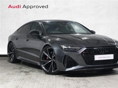 Used Audi RS7 RS 7 TFSI Quattro Carbon Black 5dr Tiptronic in Sheffield