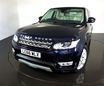 Used Land Rover Range Rover Sport 3.0 SDV6 HSE 5d AUTO-1 OWNER FROM NEW LOW MILEAGE EXAMPLE FINISHED IN LOIRE BLUE WITH IVORY LEATHER in Warrington