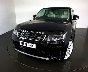Used Land Rover Range Rover Sport 3.0 SDV6 HSE 5d AUTO 306 BHP-2 FORMER KEEPERS-FINISHED IN NARVIK BLACK WITH IVORY WHITE LEATHER UPHO in Warrington