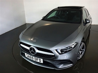 Used Mercedes-Benz A Class 2.0 A 200 D AMG LINE PREMIUM PLUS 5d-2 OWNER CAR FINISHED IN MOUNTAIN GREY WITH HALF LEATHER UPHOLST in Warrington