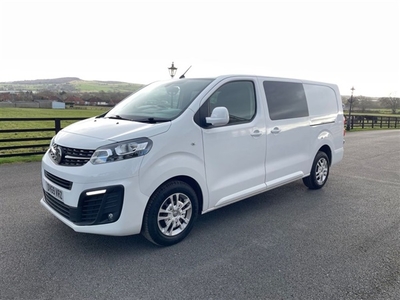 Used Vauxhall Vivaro 2.0 L2H1 3100 SPORTIVE CREW VAN 121 BHP EURO6 6SEATER + VAT in West Auckland