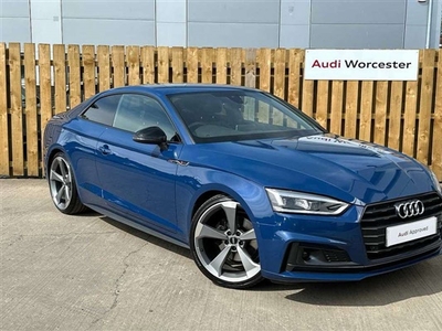 Used Audi A5 40 TFSI Black Edition 2dr S Tronic in Worcester