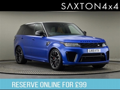 Used Land Rover Range Rover Sport 5.0 V8 S/C 575 SVR 5dr Auto in Chelmsford