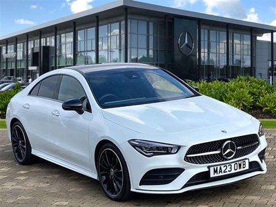 Used Mercedes-Benz CLA Class CLA 200 AMG Line Premium + Night Ed 4dr Tip Auto in Worcester