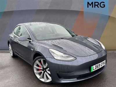 Used Tesla Model 3 Performance AWD 4dr [Performance Upgrade] Auto in Chippenham