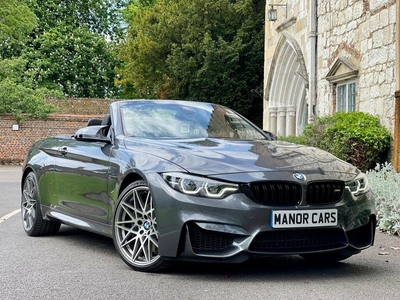 2019 BMW 4 Series 3.0 M4 (444bhp) (Competition Package) Convertible M DCT