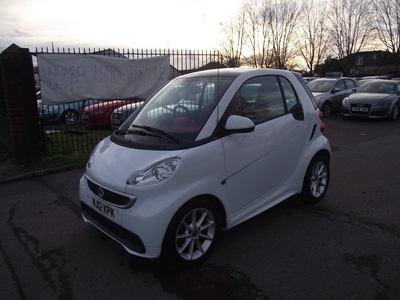 Smart Fortwo 1.0 (83bhp) Passion Coupe 2d 999cc Softouch