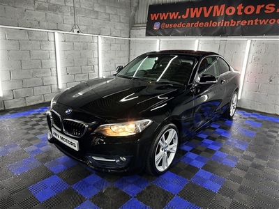 Used BMW 2 Series 2.0 218d Sport Coupe 2dr Diesel Manual Euro 6 (s/s) (150 ps) in Brentwood