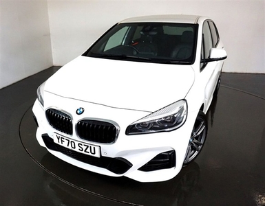 Used BMW 2 Series 2.0 220D M SPORT ACTIVE TOURER 5d AUTO-2 OWNER CAR FINSHED IN ALPINE WHITE WITH BLACK DAKOTA LEATHER in Warrington