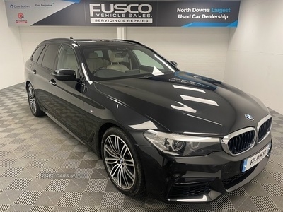 Used BMW 5 Series 2.0 520D XDRIVE M SPORT TOURING 5d 188 BHP Reverse Camera, Leather in Bangor