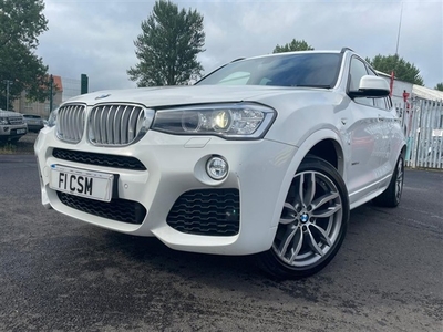 Used BMW X3 3.0 XDRIVE35D M SPORT 5d 309 BHP in Stirlingshire