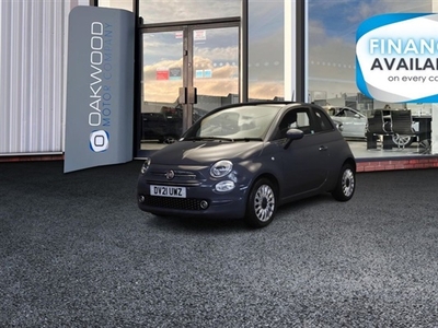 Used Fiat 500 1.0 MHEV Lounge Hatchback 3dr Petrol Manual Euro 6 (s/s) (70 bhp) in Bury