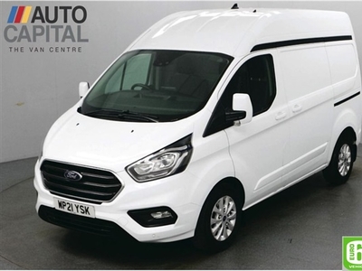 Used Ford Transit Custom 2.0 340 Limited EcoBlue Automatic 130 BHP L1 H2 High Roof Euro 6 ULEZ Free in London