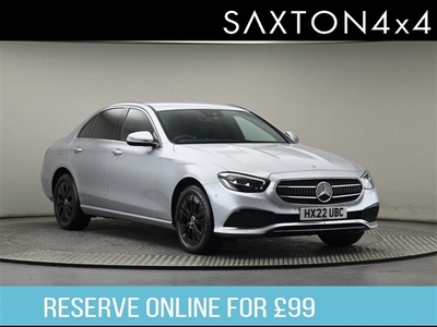 Used Mercedes-Benz E Class 2.0 E200h MHEV Sport G-Tronic+ Euro 6 (s/s) 4dr in Chelmsford