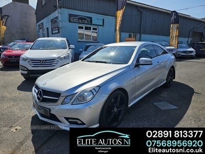 Used Mercedes-Benz E Class DIESEL COUPE in Newtownards