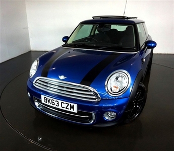 Used Mini Hatch 1.6 COOPER 3d-2 OWNER CAR FINISHED IN LIGHTNING BLUE WITH HALF LEATHER UPHOLSTERY-16