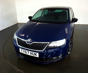 Used Skoda Rapid 1.4 SPACEBACK SE SPORT TDI 5d-1 OWNER FROM NEW-TOUCH SCREEN SATNAV-BLUETOOTH-CLIMATE CONTROL-AIR CON in Warrington