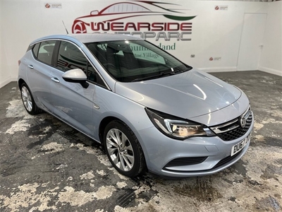 Used Vauxhall Astra 1.4 DESIGN 5d 123 BHP in Tyne and Wear