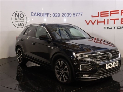 Used Volkswagen T-Roc 2.0 TDI R-LINE 5dr (APPLE CAR PLAY, HEATED SEATS) in Cardiff