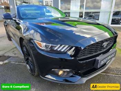 Ford, Mustang 2018 (18) 2.3 ECOBOOST 2d 313 BHP IN BLACK WITH 21,300 MILES AND A FULL MAIN DEALER S 2-Door