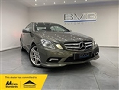 Used 2011 Mercedes-Benz E Class 2.1 E220 CDI BlueEfficiency Sport Tiptronic Euro 5 2dr in Oldham