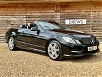 Used 2012 Mercedes-Benz E Class 2.1 CDI BlueEfficiency Sport Cabriolet 2dr Diesel G-Tronic+ Euro 5 (s/s) (170 ps) in Wokingham