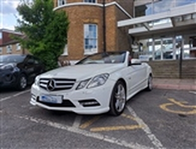 Used 2012 Mercedes-Benz E Class 2.1 E220 Cdi Blueefficiency Sport Cabriolet 2.1 in Mitcham