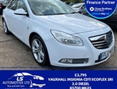 Used 2012 Vauxhall Insignia 2.0 CDTi ecoFLEX SRi in Norwich