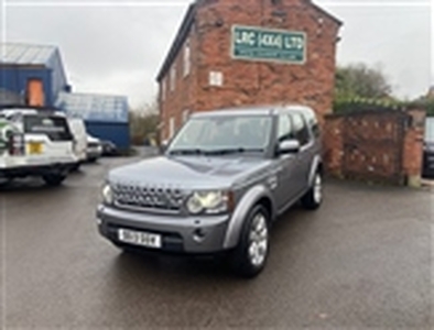 Used 2013 Land Rover Discovery 3.0 4 SDV6 HSE 5d 255 BHP in Cheshire