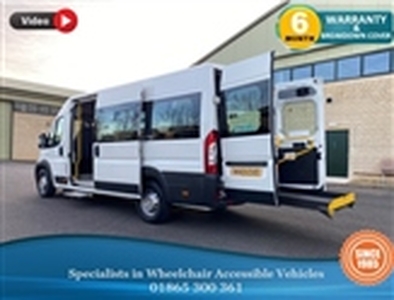 Used 2013 Peugeot Boxer Wheelchair Accessible Vehicle 14 SEATER WA13CUO in Northmoor