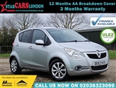 Used 2013 Vauxhall Agila 1.2 VVT SE Auto Euro 5 5dr in Chingford