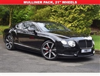 Used 2014 Bentley Continental 4.0 V8 GT S Auto 4WD Euro 5 2dr in Barrowford