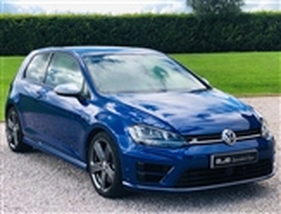 Used 2015 Volkswagen Golf R 2.0 TSI 4 MOTION 3DR 6 SPD MANUAL. LAPIZ BLUE MET, ALCANTARA SPORTS SEATS, DYNAUDIO, FVWSH. in Drybridge, Buckie, Morayshire Scotland.