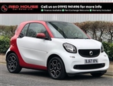Used 2017 Smart Fortwo 1.0 PRIME PREMIUM 2d 71 BHP in Nazeing