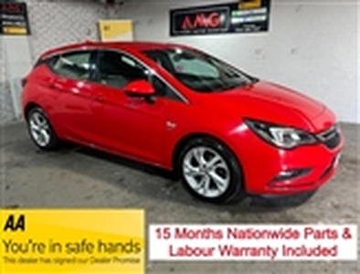 Used 2017 Vauxhall Astra in North West
