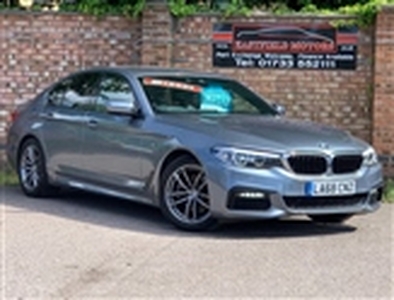 Used 2018 BMW 5 Series 2.0 520d M Sport Auto Euro 6 (s/s) 4dr in Peterborough