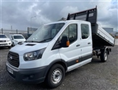 Used 2018 Ford Transit 2.0 350 EcoBlue Double Cab One Stop Tipper. FSH. EURO 6. in Fleetwood
