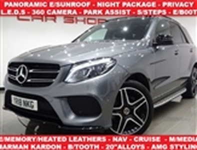 Used 2018 Mercedes-Benz GLE 2.1 GLE 250 D (204 PS) AMG NIGHT EDITION (PREMIUM PLUS) 9G-TRONIC 4MATIC ( EURO 6 ) (S/S) 5DR + NAV in Bradford