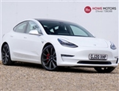 Used 2020 Tesla Model 3 (Dual Motor) Performance Saloon Electric Auto 4WDE (Performance Upgrade) 4dr - 35,559 Miles from New in Barry
