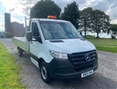 Used 2021 Mercedes-Benz Sprinter 2.0 315Cdi Lwb 3.5t. Extra Long 5m (17ft) Dropside Eu 6 148Bhp in Walsall