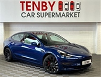 Used 2021 Tesla Model 3 Dual Motor Performance Auto 4WDE 4dr (Performance Upgrade) in Bedfordshire