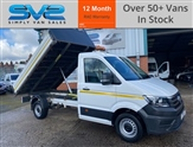Used 2021 Volkswagen Crafter 2.0 TDI EURO 6 TIPPER ** TINY19K MILES** 3.45M LOAD FSH in Irlam