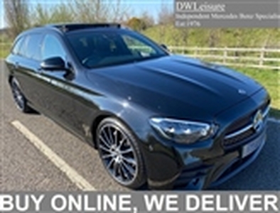 Used 2022 Mercedes-Benz E Class E220 DH AMG Line Night Edition Premium Plus Diesel MHEV Estate PAN ROOF/NAV in Gravesend