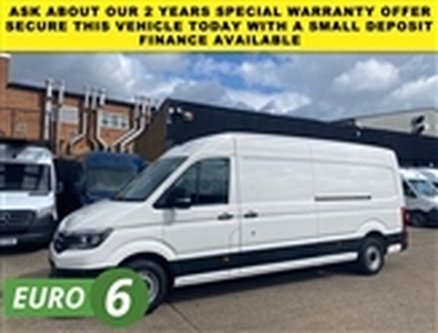 Used 2022 Volkswagen Crafter 2.0 TDI CR35 LWB TRENDLINE H/ROOF 140BHP. WARRANTY 2025. AIRCON. SENSORS. CAMERA. 29K MILES. NEW SHA in Leicestershire